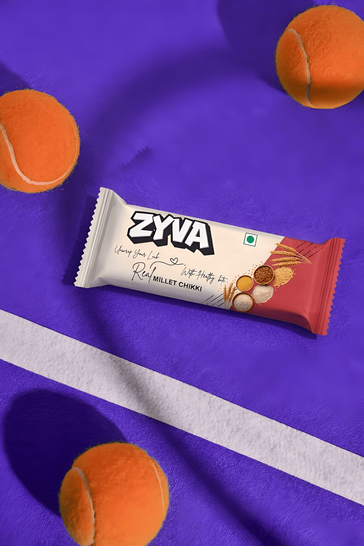 Millet farming fields