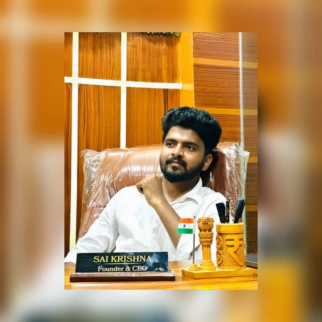 Miriyala Sai Krishna - Founder & CEO